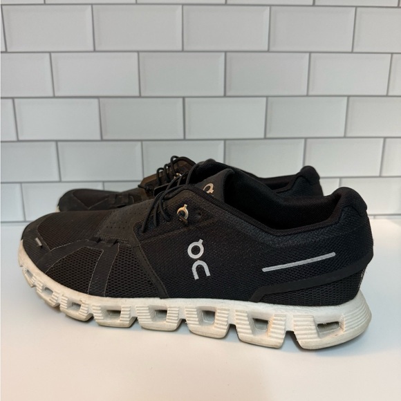 On Running Shoes - On Running Women’s Black and White Running Shoes